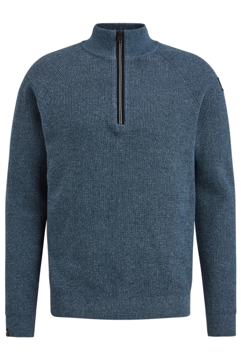 Vanguard half zip collar cotton mouline